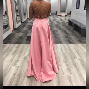 One of my favorite dresses with a sexy slit in the front!!